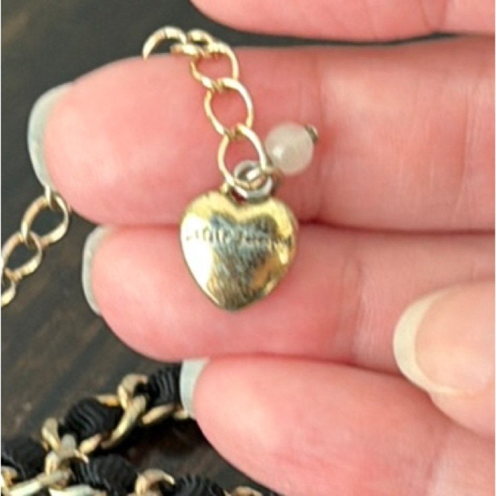 Betsey Johnson Gold and Jewel-Embellished Panther Necklace Critter Collection - Picture 4 of 4